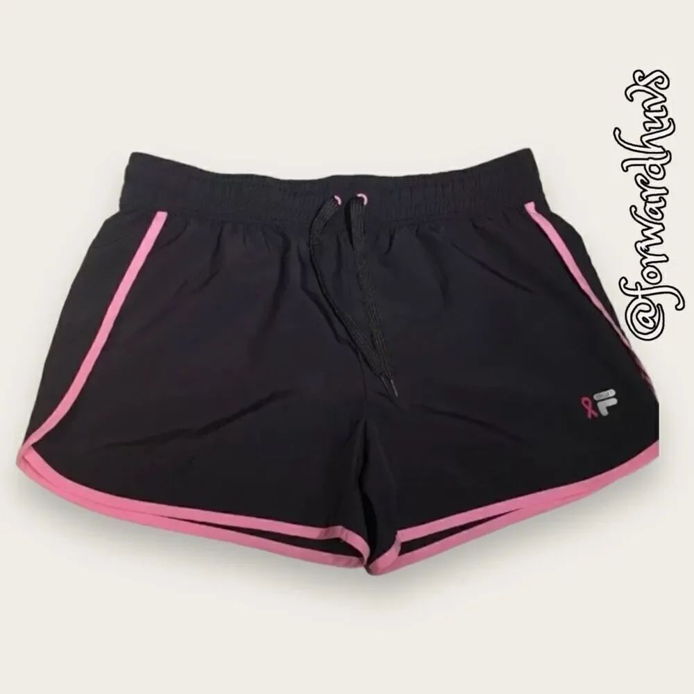 Bundle Sale 3 for $15 | Fila Breast Cancer Running Shorts | Size Small